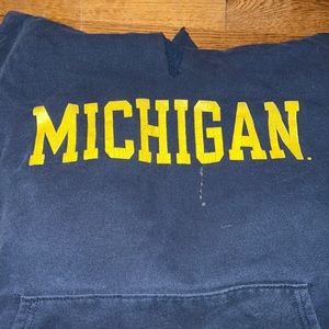 Michigan university sweatshirt